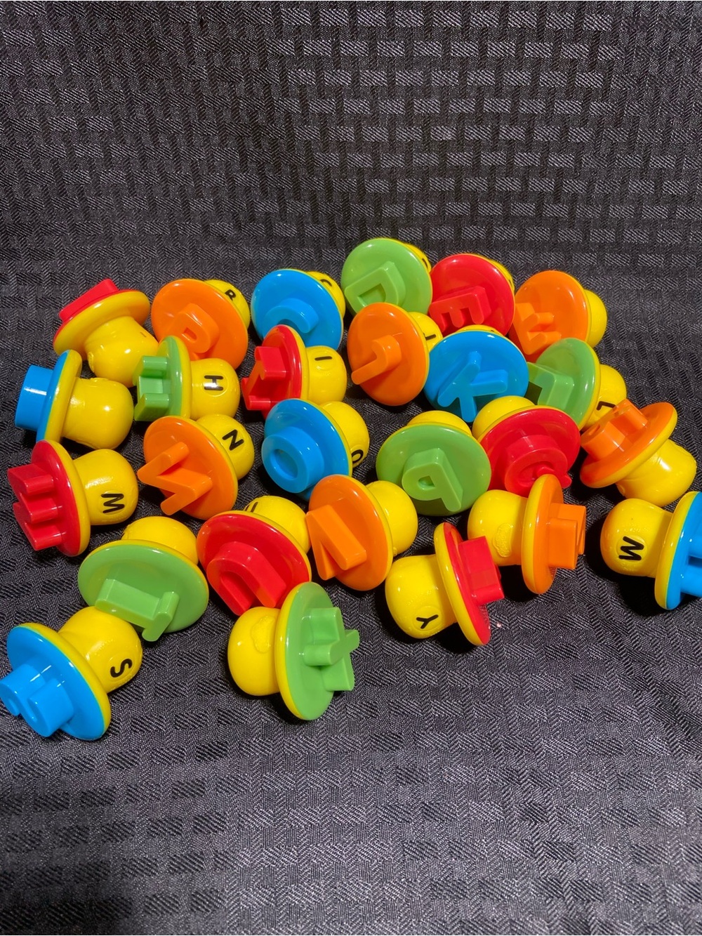 Play-Doh Shape and Learn Letters Language Stampers Colorful ABC’s Alphabet